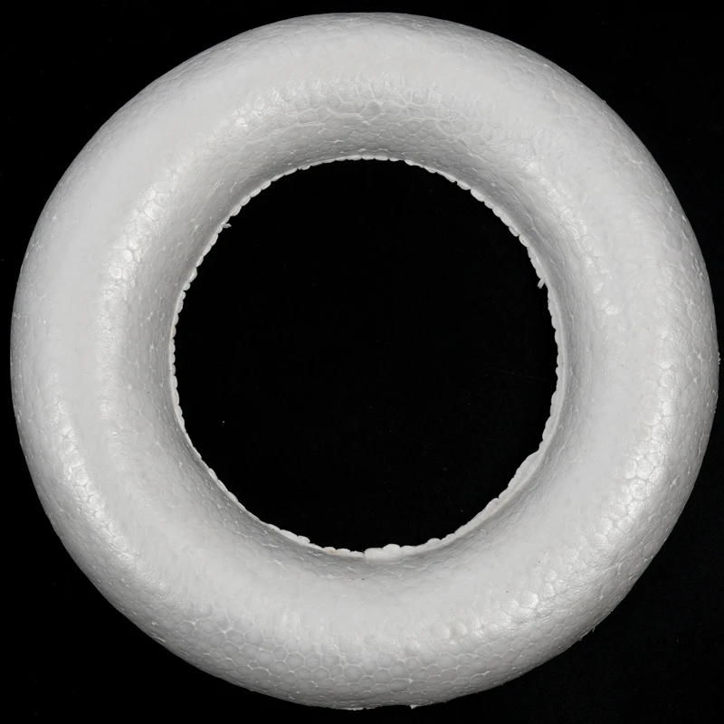 Горячая ремесленница полуокруглые кольца пены/венки 25 см-коробка(5