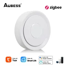 

Aubess Smart Wired Gateway Hub Tuya Zigbee Smart Home Bridge Smart Life Remote Control Zigbee Hub Work With Alexa Google Home