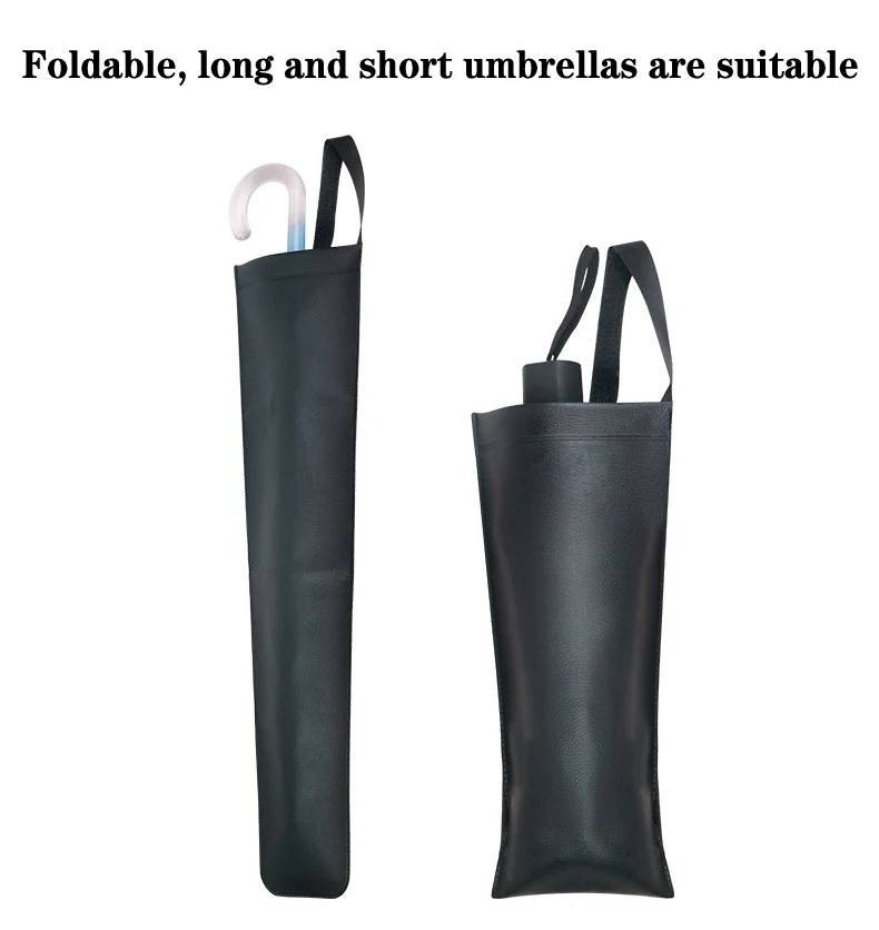 ONL держатель зонта на заднем сиденье автомобиля Синтетическая Кожа водонепроницаемая сумка для хранения Авто аксессуары складной зонт с длинной ручкой