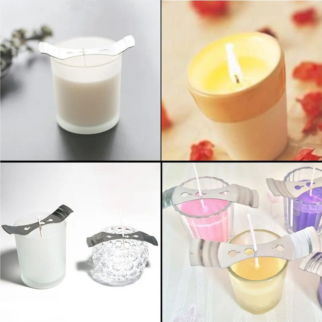 Light 100 Piece Cotton Candle Wick Candle Making Supplies 10cm Pre