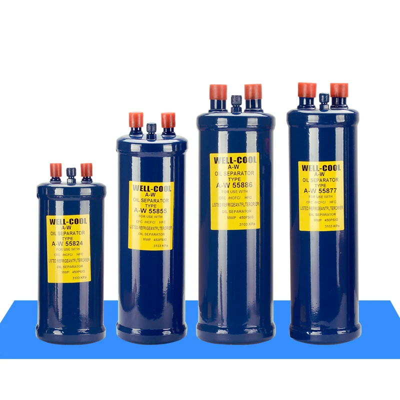 Separador de gas y líquido, unidad de refrigeración, A-W55824 separador de aceite