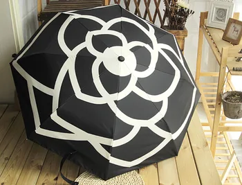 

Windproof and rainproof automatic umbrella black coated sunshade ladies umbrella foldable easy to carry men's umbrella