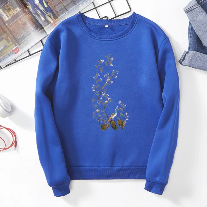 7 Fashion Women Clothing spring autumn winter shirt flower loose long sleeve shirt women harajuku couple clothes S-XXXL - Цвет: 7