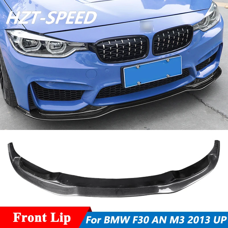Стильный спойлер для переднего бампера из углеродного волокна PSM губа BMW 3 серии F30