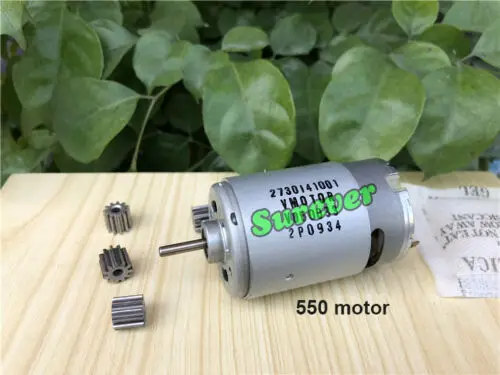 Metal Gear 3.12mm Aperture 11 Teeth 540/545/550/555 Motor/Toy Car 2PCS