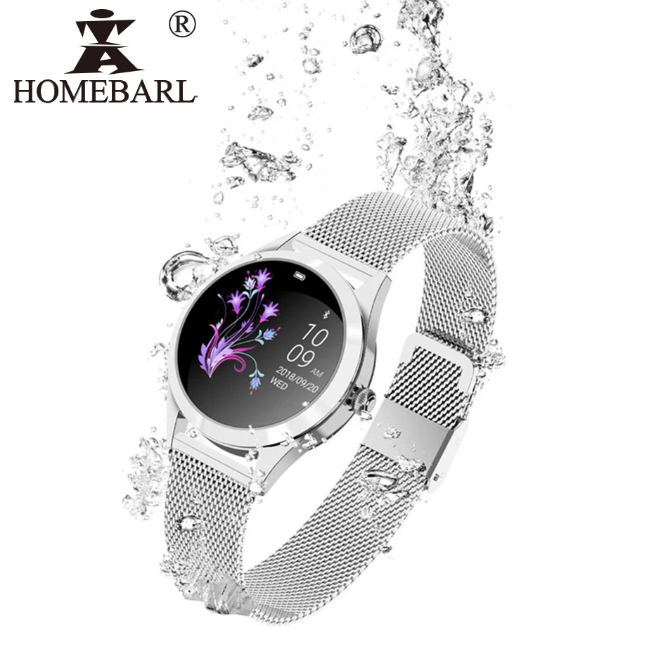 KW10 Girl Women Physiological Remind Watch Colorful Smart Bracelet Band