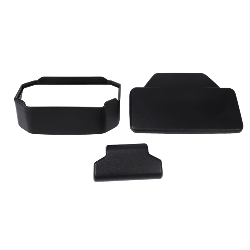 

Set Black Sun Visor Instrument Panel and Rear Top Case Box Support Cushion Backrest Pad for Bmw R1200 Gs Adventure Motorcycle Ac