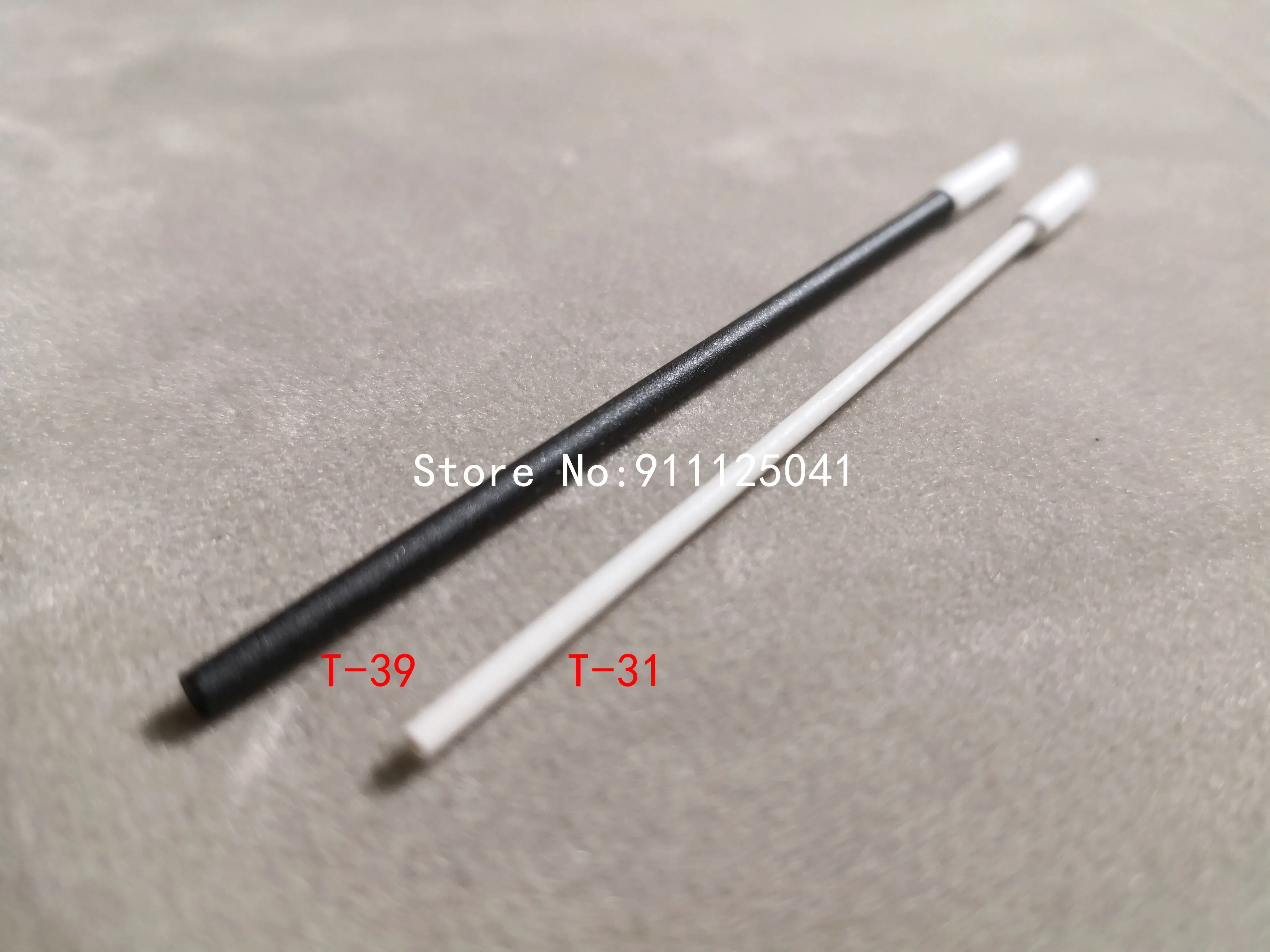 50pcs Polyester Clean Swabs for Rubystick Printhead - T-31 T39 Ruby Stick/Head, H-31 H39 3mm PU Soft Slant Cleaning Swabs Description Image.This Product Can Be Found With The Tag Names Computer cleaners, Computer Office, Ruby stick