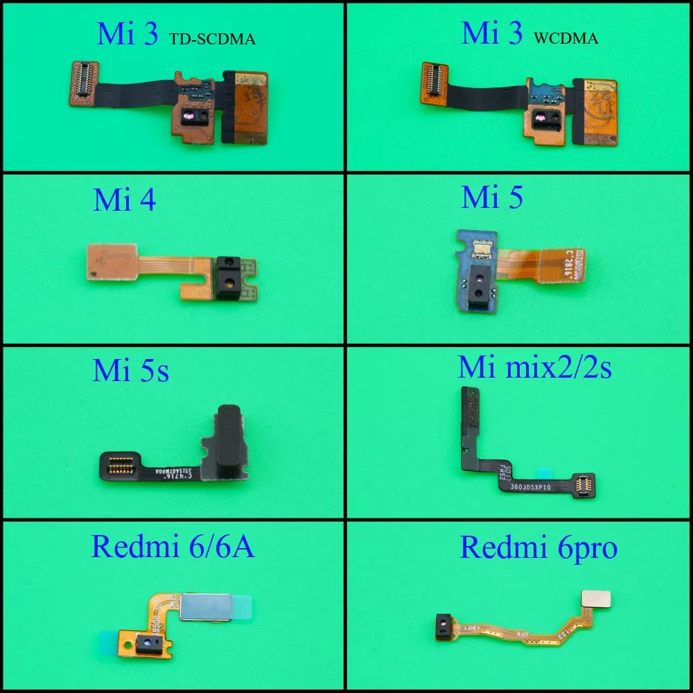 Датчик приближения гибкий кабель расстояние зондирования разъем для Xiaomi mi3 4 5 5S mix2 2s для redmi 6 6A 6pro Запасная часть