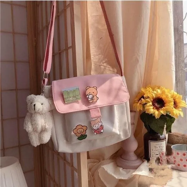 Harajuku Korean Style Cute Stickers Shopping Bag 2