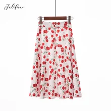 Осенняя мода, мини плиссированная повседневная юбка, юбка средней длины для женщин, тип, Элегантный принт, высокая талия, юбки, jupe pliss femme