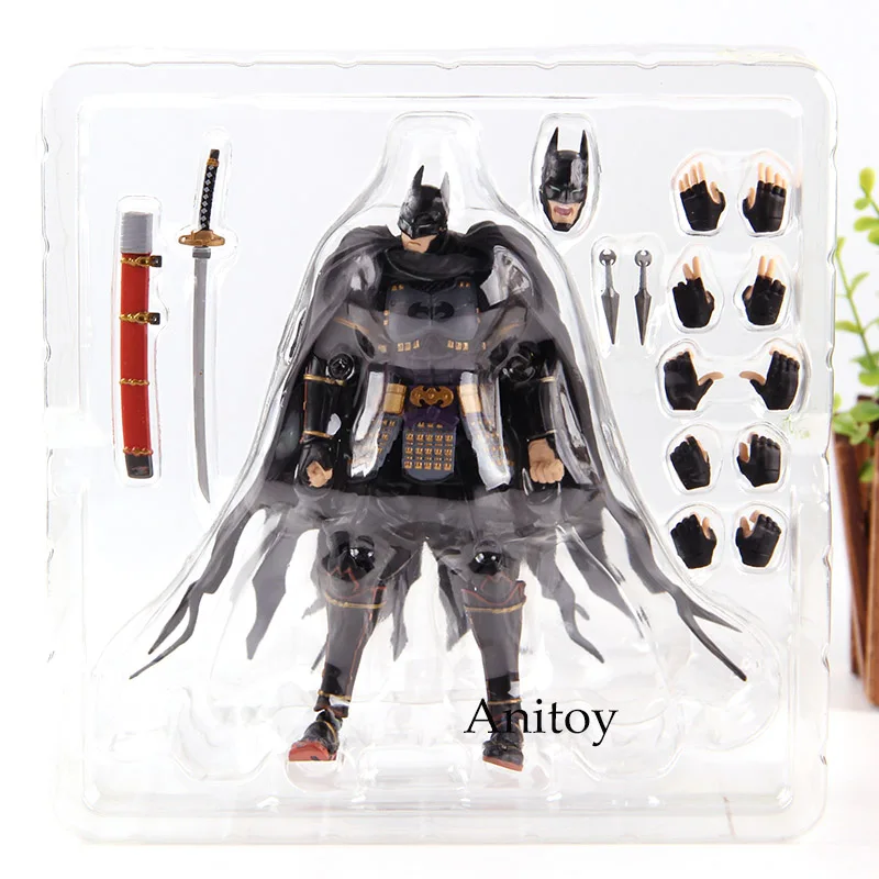 DC Comics фигурка Бэтмен ниндзя СВЧ Бэтмен Фигурка ПВХ Коллекционная модель игрушки