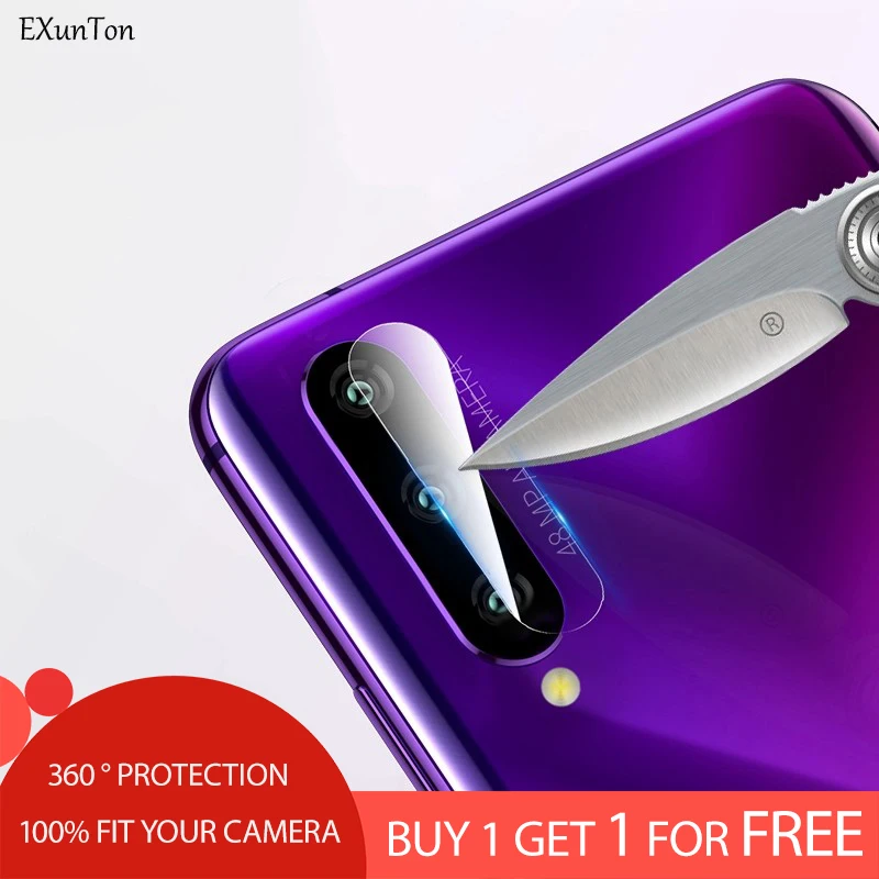 

EXUNTON Camera Lens Tempered Glass for Huawei Honor 9X Pro Back Camera Screen Protector for Honor 9X Pro Protective Film