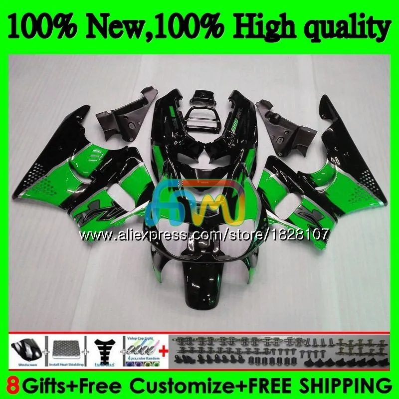 Корпус для HONDA CBR 919RR 900RR 900 919 RR CBR900 CBR919 98 99 134BS.41 900CC CBR900RR CBR919RR 1998 зеленый черный 1999