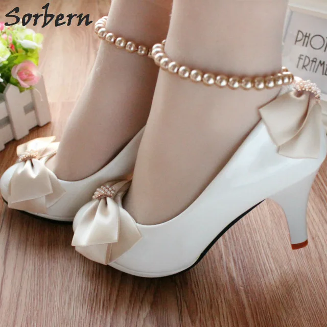 Sorbern-Champagne-Bow-White-Wedding-Shoes-Beading-Ankle-Straps-Cheap-Low-Heels-Ladies-Pumps-Bridal-Shoes.jpg_640x640 (2)