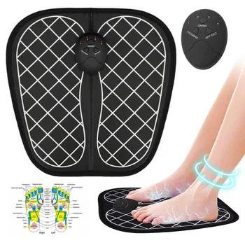 

NEW Foot Massager Portable Electric Foot Massage Mat Adjustable 6 Vibration Modes 10 Frequency Feet Muscle Massage Machine