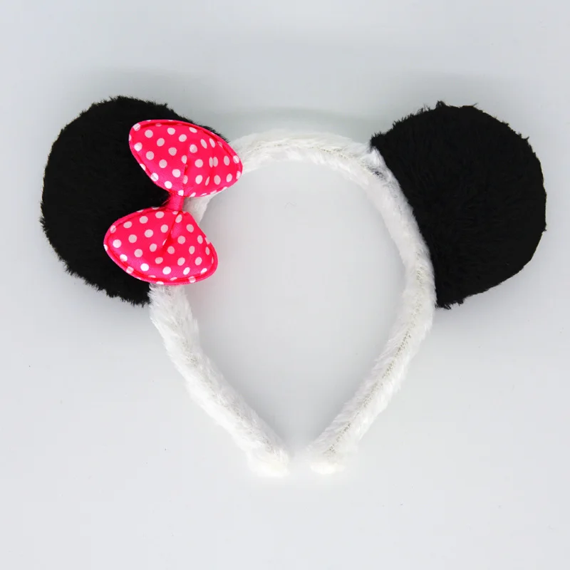 Boy Girl Animal Panda Headband Tail Bow Tie Set For Kids Adult Cosplay Props Party Costume Halloween Christmas|costume accessories|party