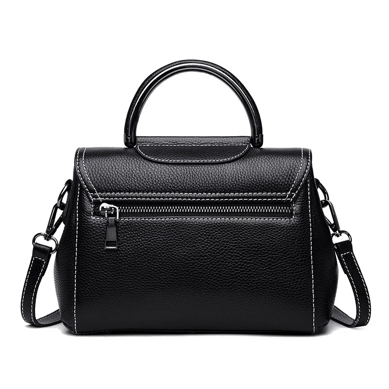 

WOMEN'S Leather Bags 2019 New Style First Layer Cowhide Leather Single-shoulder Bag Europe And America Fashion Embossed Leather