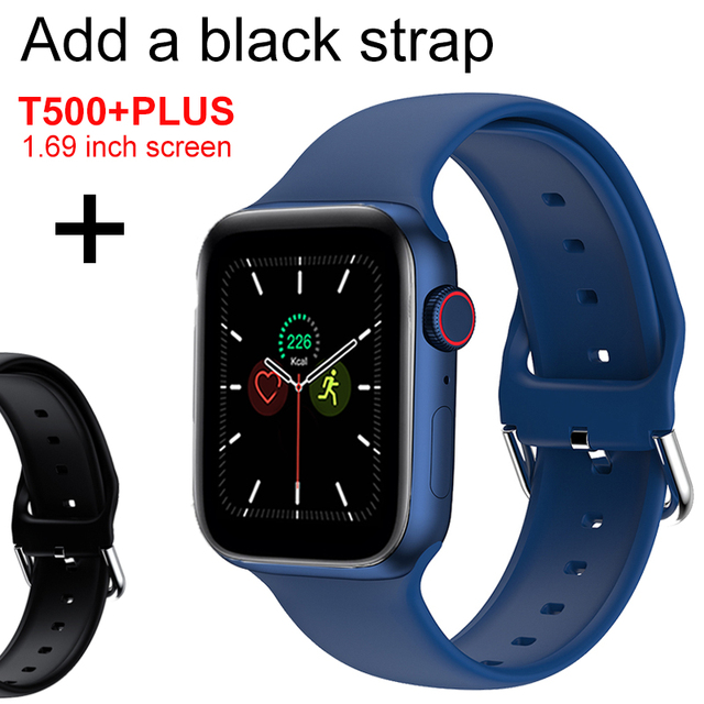 2021 Smart Watch Original IWO Series 6 Watch 44MM BT Call DIY Faces Split Screen Sport Smartwatch Men Women PK HW22 W26