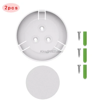 

2Set 360 Degree Swivel Plastic Camera Wall Mount Bracket Holder for Mi/Yi Smart Home Security Camera Accessories