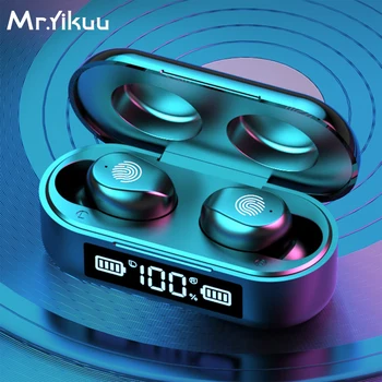 

Wireless Headphones 2000mAh Charging Case LED Display Waterproof Headphone With Microphones TWS Wireless Bluetooth 5.0 Earphones