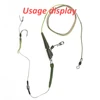 JIGEECARP 20M Carp Fishing Line Hook Link Braided Line Camouflage Soft Fishing Hook Link Pop Up Rig Leader Line Fishing Tackle ► Photo 3/6