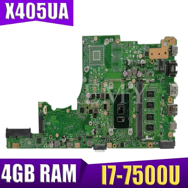 $US $265.88  SAMXINNO For ASUS X405U X405UA X405UN X405UR X405URR X405UQ X405URP X405UF Laotop Mainboard X405UA 