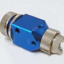 Легкая Автоматическая пушка серебряное зеркало хромированная краска автоматизированный распылитель краски пистолет