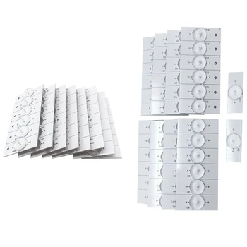 

50PCS 3V SMD Lamp Beads with Optical Lens Fliter for LED TV Repair Led Light Strip Part Accessories & 50PCS 6V