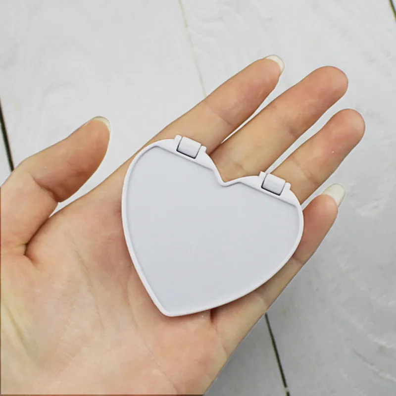 1 шт. вогнутое желобчатое сердце зеркала пустой мобильный телефон складной