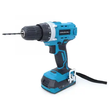

Handheld Cordless Electric Drill 18V Lithium Rechargeable 35N.m Torque Wood Metal Power Drilling Tool