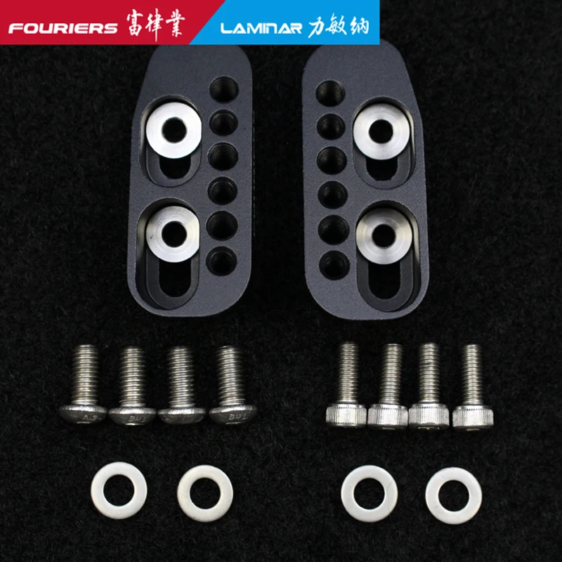 

Fouriers Alloy TT Handlebar Spacer Extender For GIANT New Trinity Road Bike 10 Degrees 15 Degrees Aerobars Stack Height Stackers