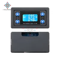 1Hz-150KHz Adjustable Meter PWM Signal Generator Frequency Meter DC 3.3-30V Liquid Crystal Display Duty Cycle Frequency 2