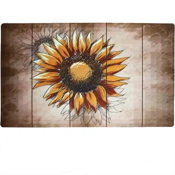 

Welcome Door Mat, Decorative Indoor Outdoor Doormat Non Slip Front Door Mat, Easy to Clean Low Profile Mat