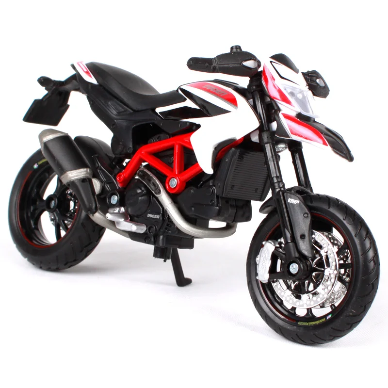 Maisto 1/18 1:18 Масштаб Ducati 1199 суперлеггра мотоциклы литье под давлением дисплей модели подарок на день рождения игрушки для мальчиков - Цвет: Hypermotard SP