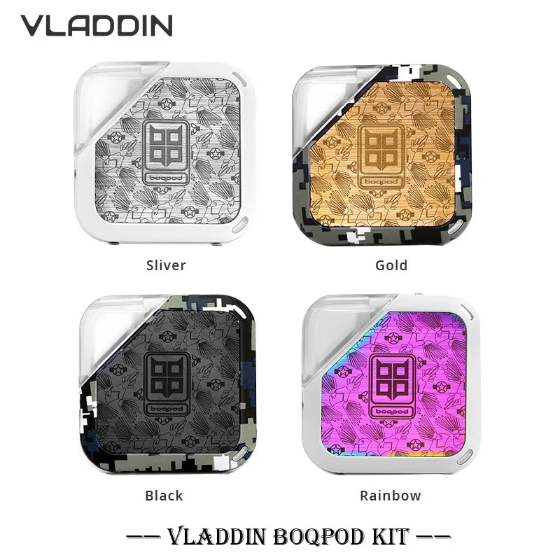 Vladdin Набор для вейпа Boqpod аккумулятор 400 мА/ч с картриджем 1 мл и керамической