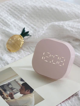 

Modern Desktop LED Alarm Clock Date Display Time Kids Alarm Clock Table Night Snooze Reloj Despertador Home Decor Clocks JJ60AC