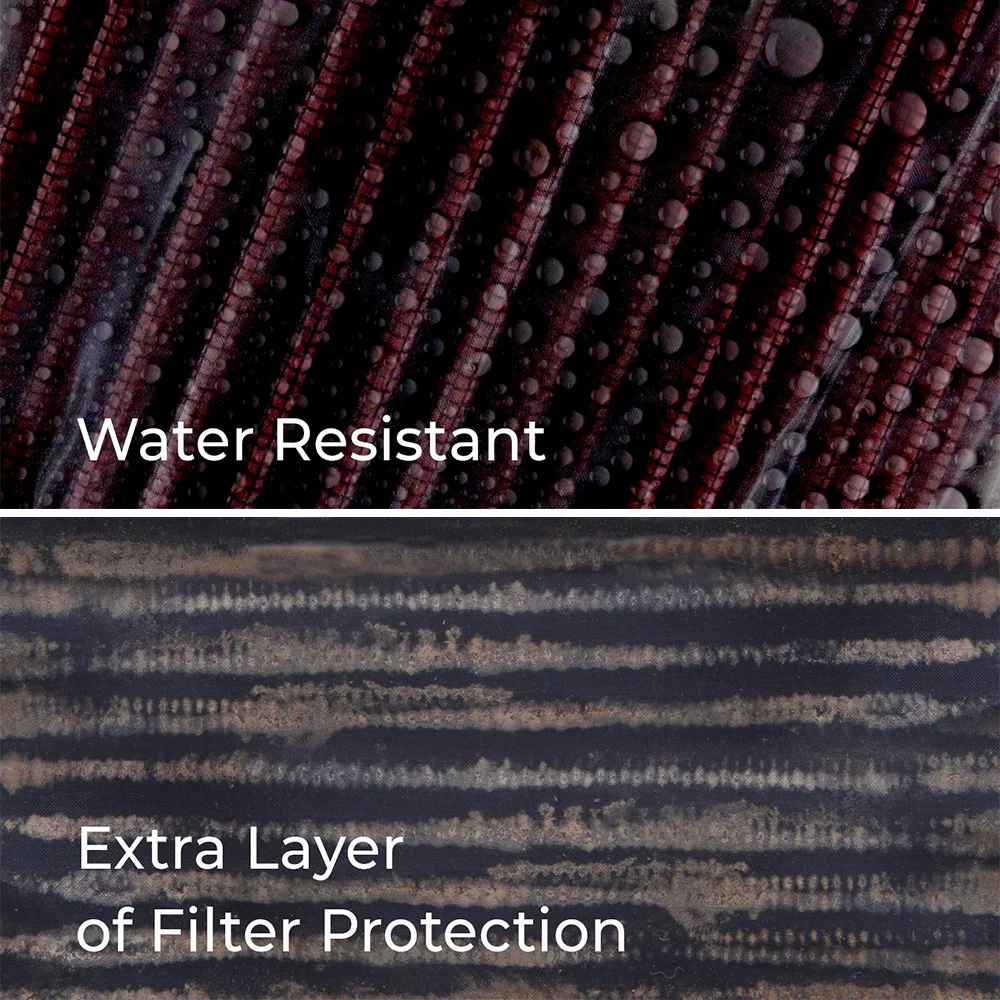 Car Air Intake Filter Protective Cover Oilproof Dustproof For Cylindrical High Flow Air Intake Filter Universal RS-OFI048-Long air filters,car filter