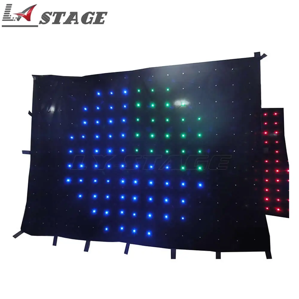 

P18 Led Video Curtain DMX Dj Backdrop DJ Equipment China LED DJ Booth Music Light Led Effect