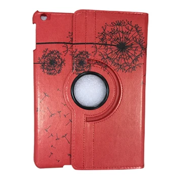 

High Quality 9.7 inches Solid Flower PU Leather Protect Case Cover Desktop Holder Stand for iPad 4 Anti-knock Dustproof