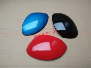 

QDAEROHIVE Side Mirror Covers Caps chrome door mirror cover high quality car styling for Peugeot 206 207 2005-2010
