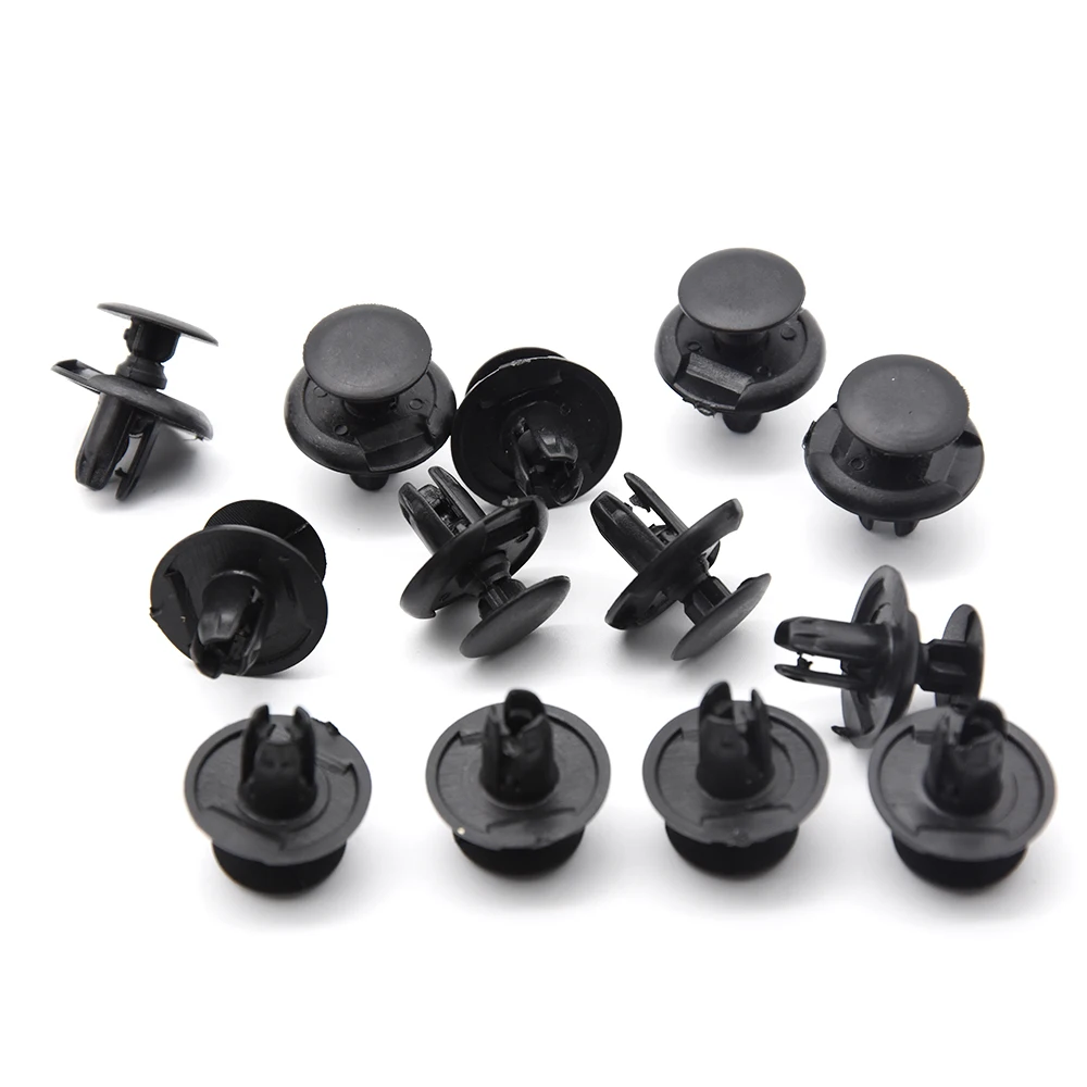 50Pcs 8mm Fastener Bumper Fender Clip Body Rivet Hole Push Pin Clips  7661855 For Honda Suzuki GM Saturn Chrysler Grapas Coche - AliExpress