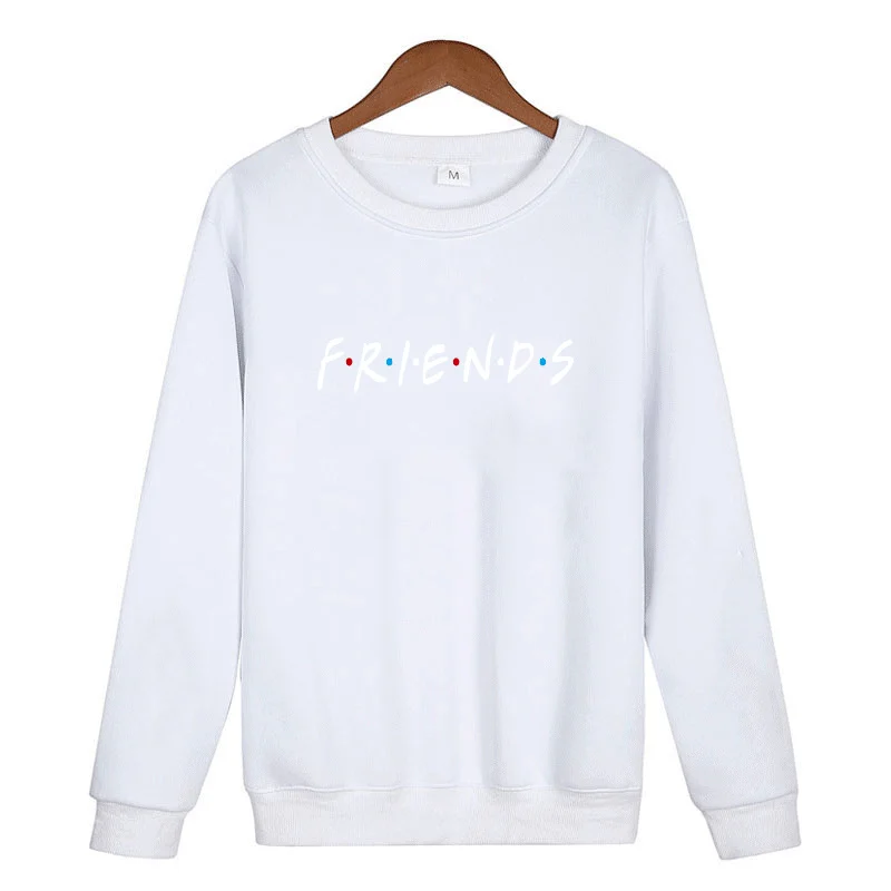 Tanie Przyjaciel program telewizyjny bluzy damskie 2019 odzież bluza Top Femme jesienno zimowa nowa bluza z kapturem w stylu harajuku bluzy dla kobiet