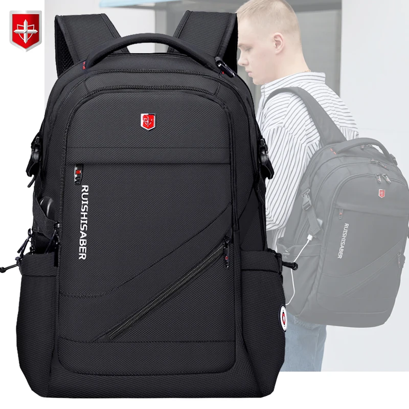 Waterproof Swiss Travel Backpack Men Laptop multifunction Outdoor School Bag US