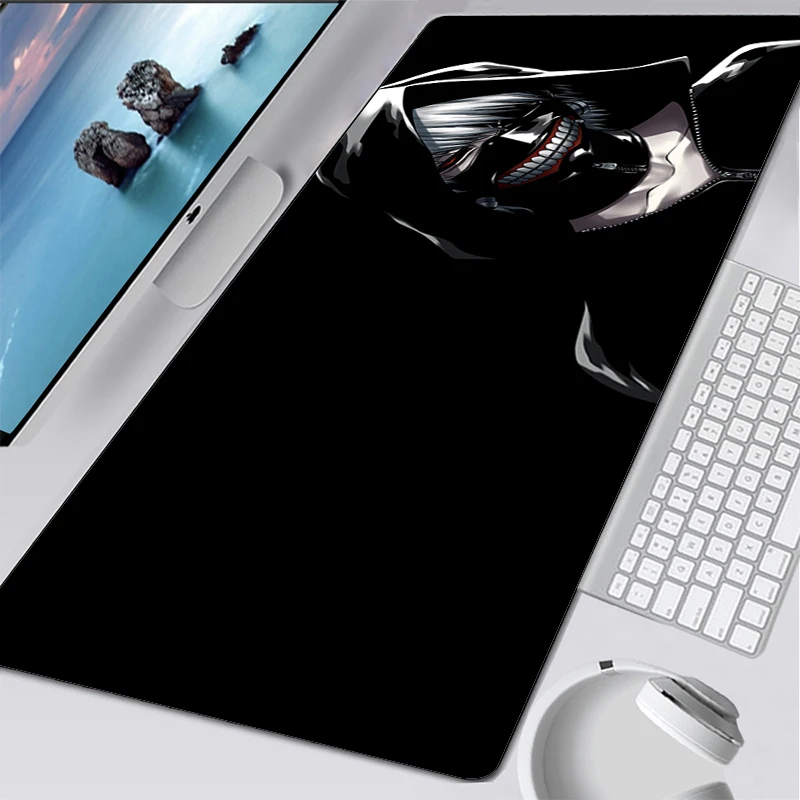 

Tokyo Ghoul Mouse Pad Anime Gaming Accessories Laptop Carpet Gamer PC Completo Computer Keyboard Desk Mat Varmilo XXL Mousepad