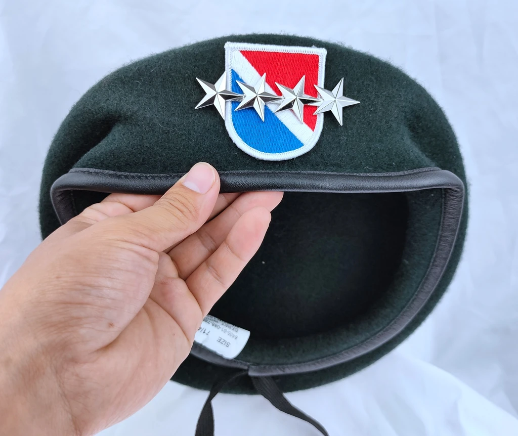 United States Us Army 11th Special Forces Group Wool Green Beret