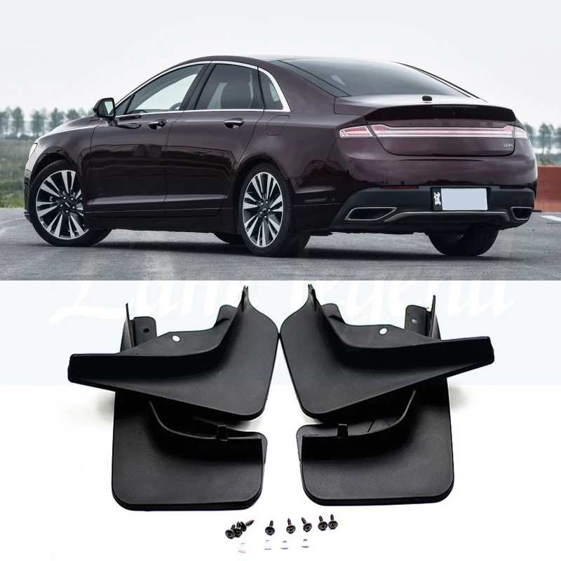 Набор форм для автомобиля брызговик s для Lincoln MKZ брызговики брызговик крыло брызговиков спереди и сзади
