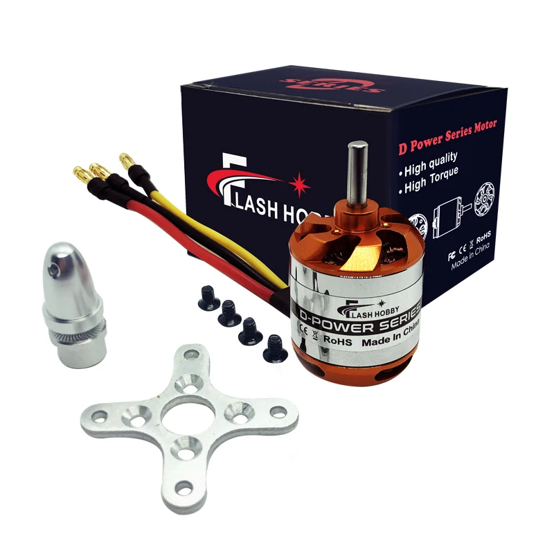 DYS FlashHobby D3536 1450KV/1250KV/1000KV/910KV бесщеточный мотор с внешним ротором для вертолета и