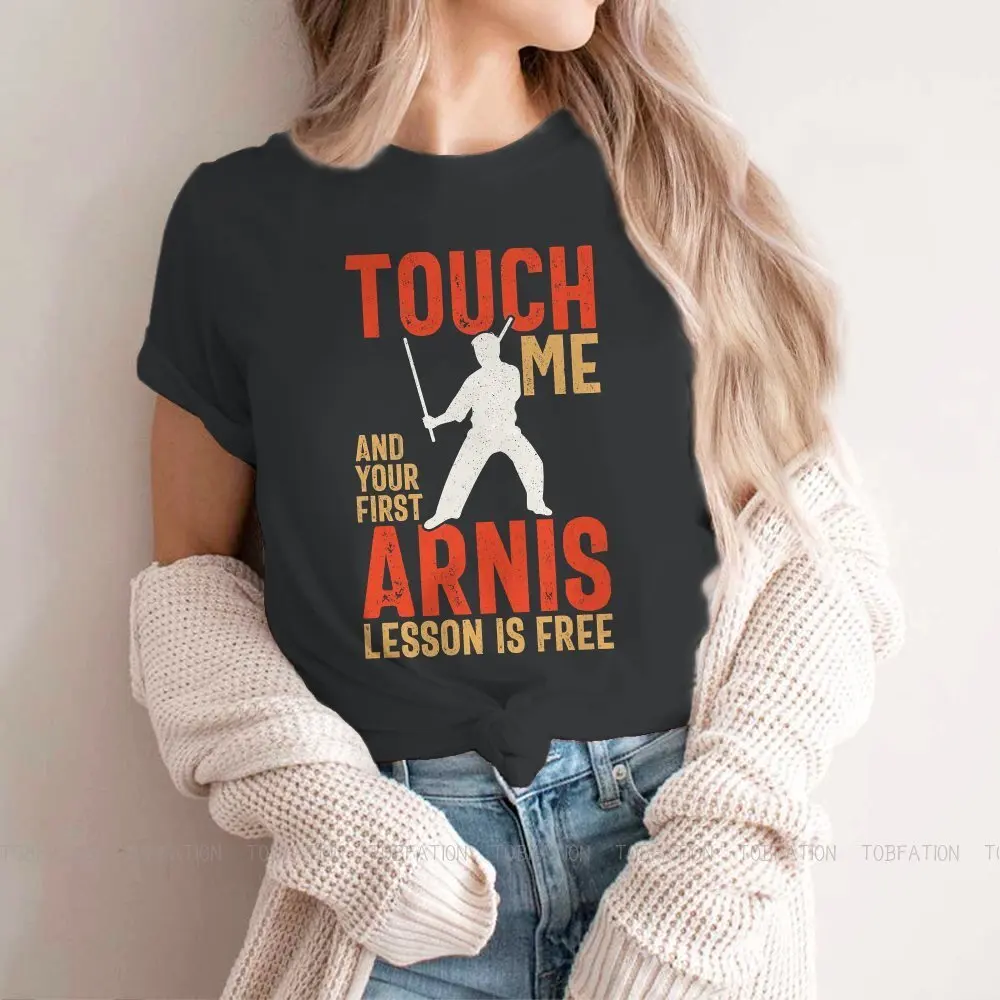 

Funny FMA Sparring Round Collar TShirt Eskrima Kali Arnis Fabric Basic T Shirt Girl Tops New Design Big Sale