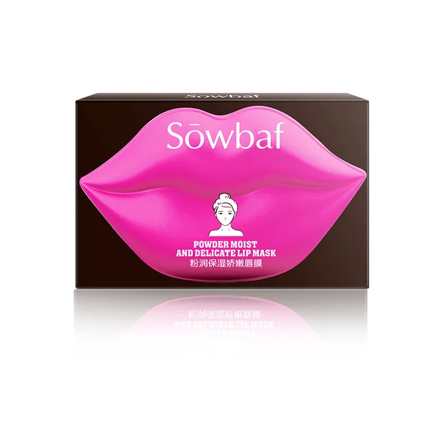 Lip Mask 20PCS Box Repair Dry Care Lips Soften Keratin Long Lasting Lighten Lip Lines Gloss